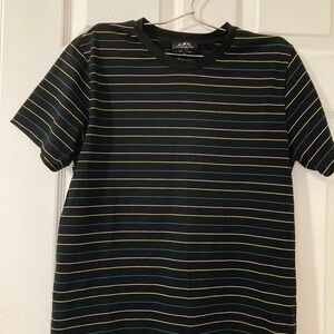 A.P.C. Black and Yellow Short Sleeve Tee . EUC
